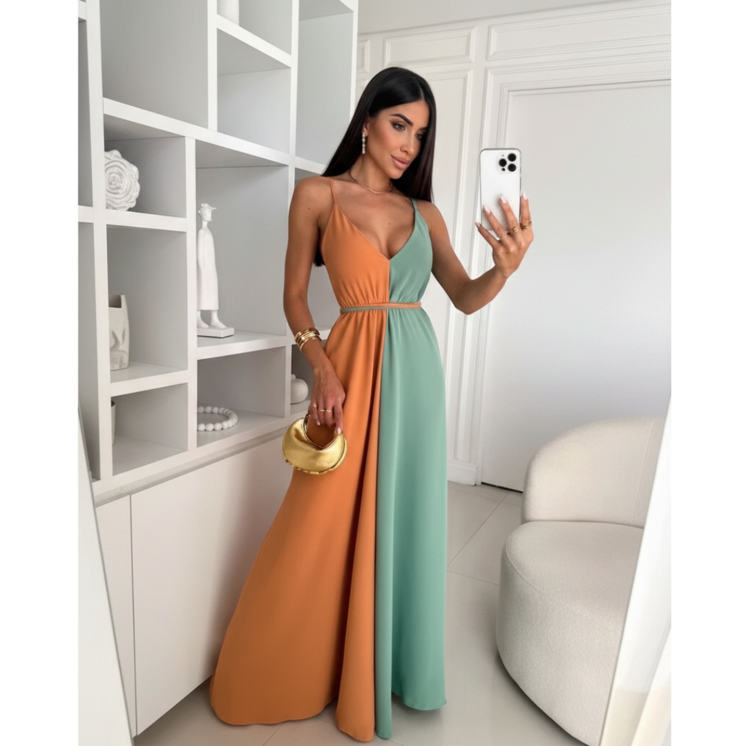 Vestido Longo Éter Tule — Zary Moda