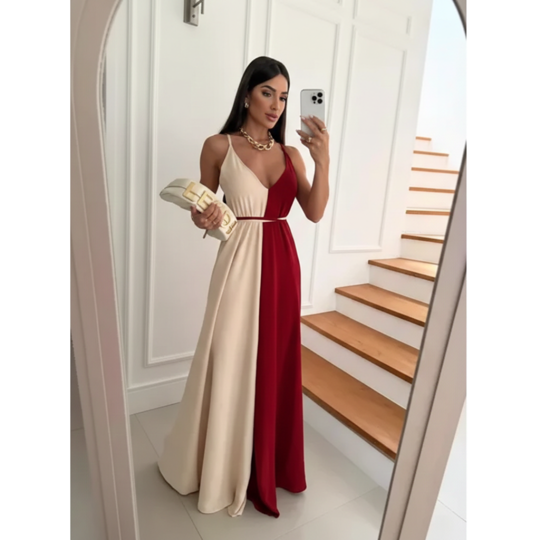 Vestido Longo Éter Tule — Zary Moda