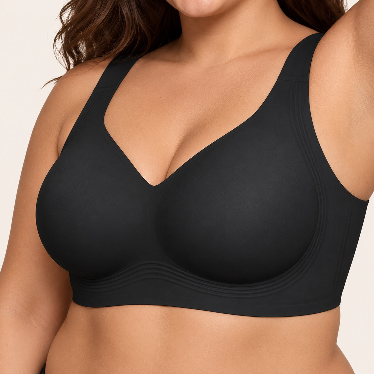 Kit 3 Sutiãs Luna Comfort - Efeito Invisível e Zero Marcas