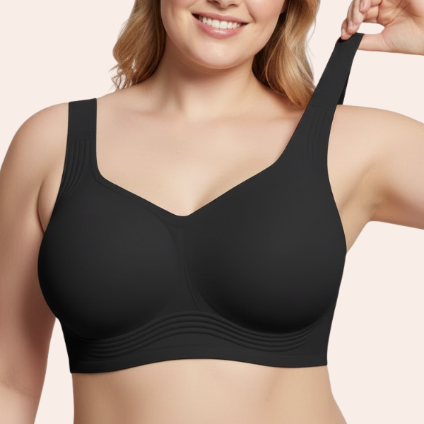 Kit 3 Sutiãs Luna Comfort™ - Sutiã com Efeito Invisível e Zero Marcas — Zary Moda