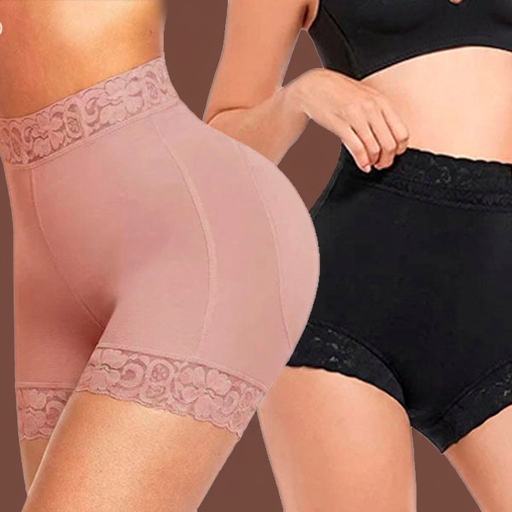 Kit 4 Calcinhas FitLax™ - Modeladora Cintura Alta