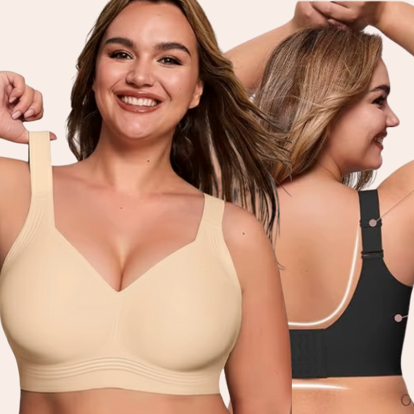 Kit 3 Sutiãs Luna Comfort™ - Sutiã com Efeito Invisível e Zero Marcas — Zary Moda
